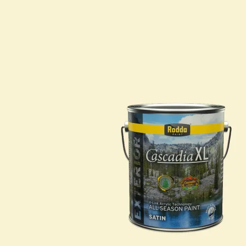 Vista 12 de Rodda Paint CASCADIA XL Pintura e imprimación satinada exterior en uno, cuarto de galón, otoño niño