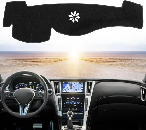 Vista 9 de Tapete para cubierta de salpicadero compatible con Hyundai Sonata 2011, 2012, 2013, 2014