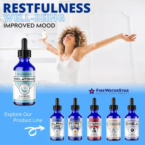 Vista 7 de FWS - Gotas de melatonina líquida para adultos y niños, 99% de melatonina bioactiva pura, orgánica, sin OMG, vegana, ingredientes mínimos