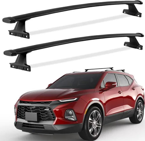 Vista 10 de KINGGERI Barras Transversales de Techo de Carga Pesada 220lbs Compatibles con Jeep Compass 2018-2025, Barras de Aluminio para Techo, Portaequipajes