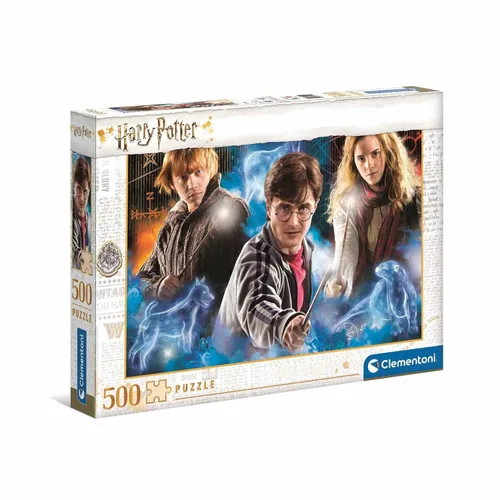 Vista 7 de Clementoni - Harry Potter Panorama Puzzle 1000pcs Potter-1000 Hecho en Italia, 1000 Piezas, Panorámico, Películas Famosas, Diversión para Adultos