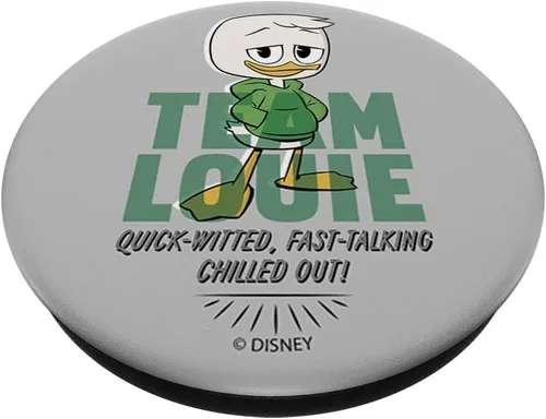 Vista 2 de Disney DuckTales Team Louie Portrait PopSockets PopGrip: agarre intercambiable para teléfonos y tabletas