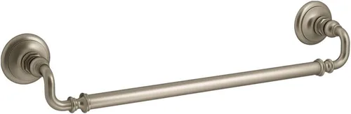 Vista 13 de Kohler 72567-BL Artifacts® Toallero de 18 pulgadas, negro mate
