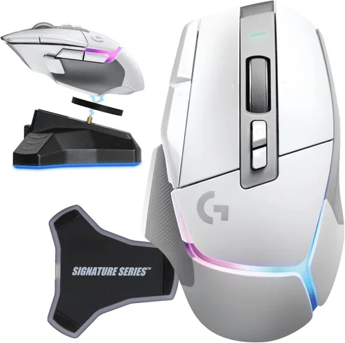 Vista 9 de Logitech G502 X Lightspeed - Mouse inalámbrico para juegos, color negro, Sensor Hero, 25,600 DPI, 13 botones programables, interruptores LIGHTFORCE