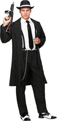 Vista 2 de Traje Zoot Negro - XL, Negro