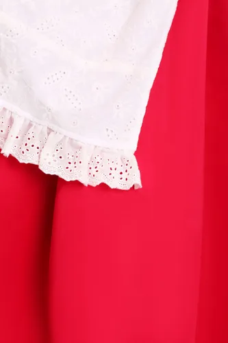 Vista 9 de Disfraz Deluxe de Caperucita Roja para Niñas Multicolor