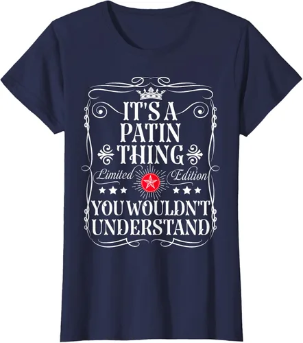 Vista 31 de Camiseta Patin Name Its A Patin Thing You Wouldn't Understand, Negro -, Pequeña