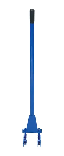 Vista 3 de Plataforma de acero de lujo para domar caballos, con asa 41 in Vestil SKB-DLX