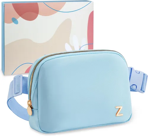 Vista 30 de COSHAYSOO Riñonera personalizada con letra inicial para mujeres, adolescentes, niñas de 13 a 15 años, 14 a 16, 16 a 18, 19 a 25 años, regalos