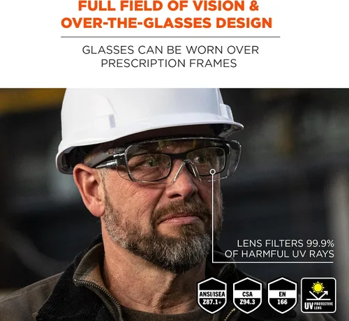Vista 2 de Ergodyne Skullerz OSMIN - Gafas de seguridad, ANSI Z87.1