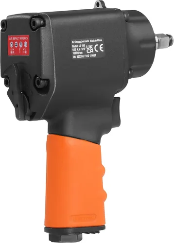Vista 9 de VEVOR Llave de Impacto Neumática, Pistola de Impacto Neumática de Transmisión de 3/8 Pulgadas, Hasta 690 ft-lbs de Torque de Aflojamiento