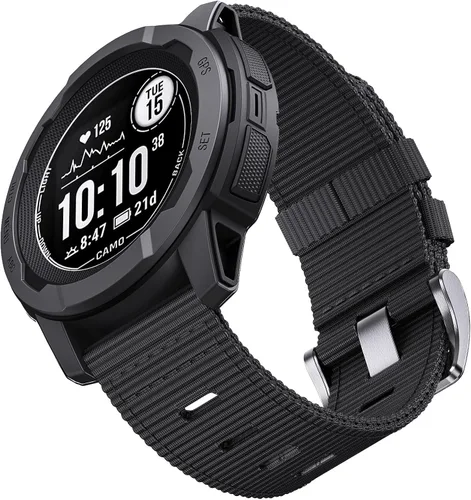 Vista 14 de Correa de repuesto para reloj Garmin Instinct Instinct 3 de 1.772 in, compatible con Garmin Instinct Solar, Tactical, Tide Esports, Sport Outdoor