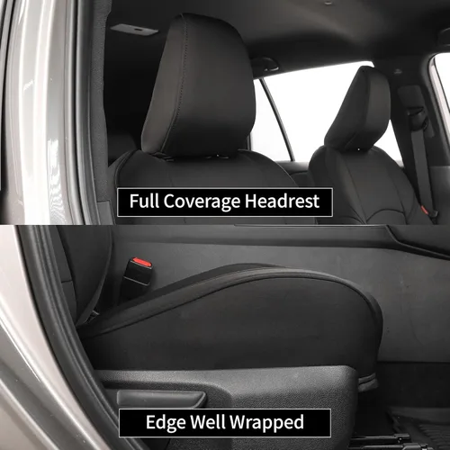 Vista 2 de EKR Juego completo de fundas de asiento de neopreno para coche Challenger