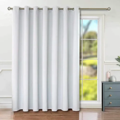 Vista 38 de BGment Cortina Oscurecedora para Puerta Corredera, Cortina Divisoria Opaca Ancha para Sala de Estar de 84 Pulgadas de Largo, Cortina Térmica de Rosa