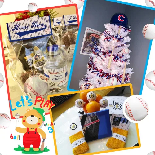 Vista 6 de 24 piezas de pelota antiestrés de béisbol, pelota de espuma de 2.5 pulgadas mini para apretar, pelota deportiva relajante para recuerdos temáticos