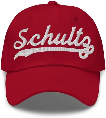 Vista 16 de Schultz Hat Schultz - Gorra de béisbol personalizada con apellido, gorra de apellido de familia, regalo unisex ajustable Black