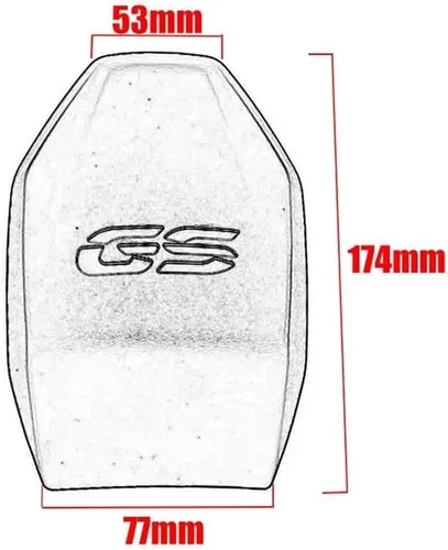 Vista 6 de Fuel Tank Gasket Motorcycle Gas Fuel Oil Tank Pad Protector Cover Sticker for R1200GS LC R1250GS R 1200 GS R1250 GS 2013-2021 2018 2019 2020