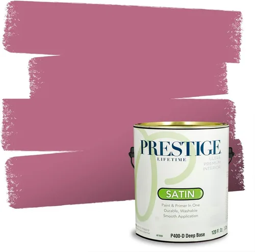 Vista 30 de Prestige Paints - Pintura exterior e imprimación en uno, 1 galón, plano, E500-P-A011GP