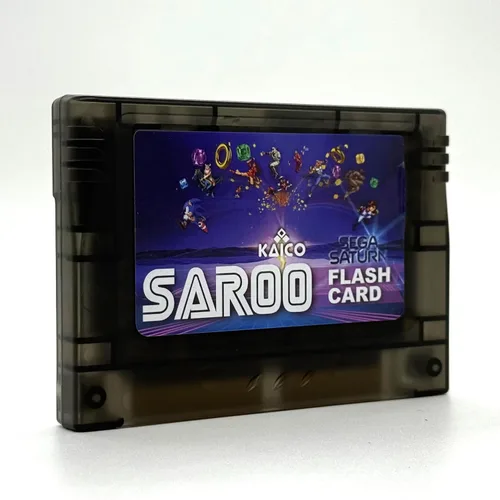 Vista 5 de Kaico Sega Saturn Saroo - Carro flash con tarjeta micro SD de 8 GB, SS
