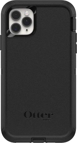 Vista 3 de OtterBox Funda para iPhone 11 Pro Max (solamente) Defender Series - Una unidad se envía en bolsa de plástico, ideal para clientes de negocios, Negro