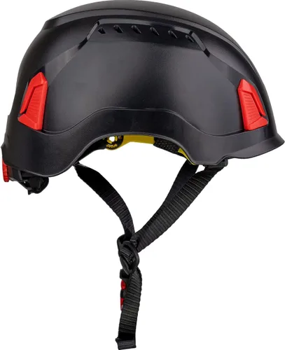 Vista 3 de PIP Casco de escalada industrial con ventilación Traverse con tecnología MIPS, carcasa de ABS, correa de barbilla de 4 puntos, ANSI II