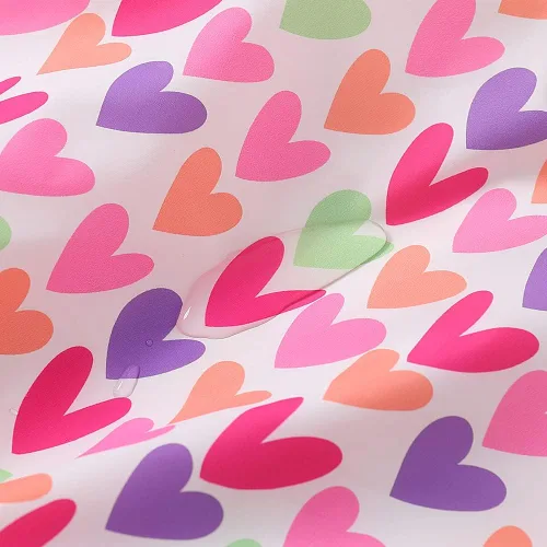 Vista 5 de WELAKEN - Chaqueta ligera para niñas y niños pequeños, con estampado e impermeable