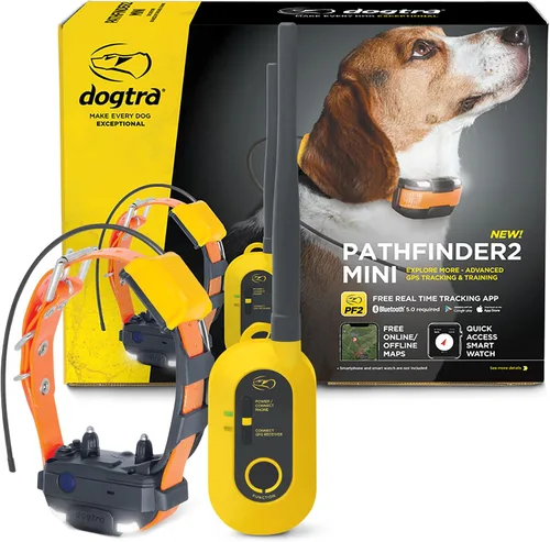 Vista 10 de Dogtra PATHFINDER2 MINI Compass Live GPS Sistema de seguimiento y entrenamiento de perros – Collar electrónico de alcance de 4 millas de mano sin