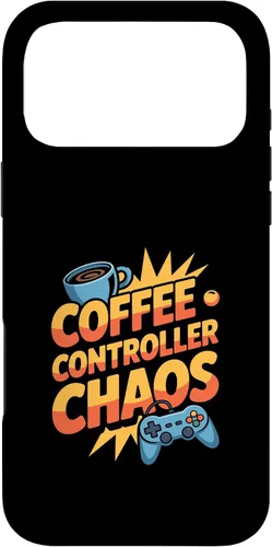 Vista 22 de Coffee Controller and Chaos Gamer Parents Mom and Dad Case for iPhone XR