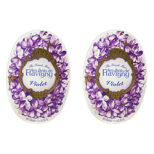 Vista 6 de Caramelo Duro Sabor Violeta 1.76 oz por Les Anis de Flavigny