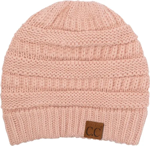 Vista 235 de C.C Trendy Warm Chunky Soft Stretch Cable Knit Beanie