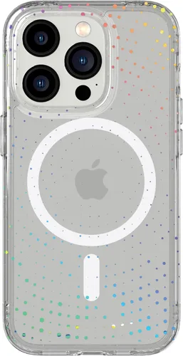 Vista 14 de tech21 iPhone 14 Evo Sparkle compatible con MagSafe® - Funda brillante y resistente a los arañazos con protección contra caídas de 12 pies