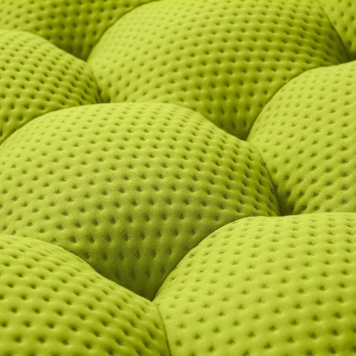 Vista 4 de JACH Juego de sofá curvado de burbujas, cómodo sofá tapizado, tela de malla 3D en forma de panal moderno para sala de estar, apartamento
