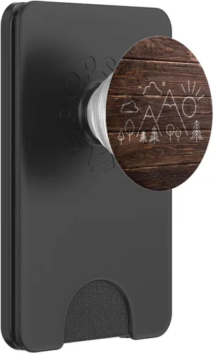 Vista 8 de PopSockets PopSockets - Diseño gráfico de senderismo para hombres y mujeres