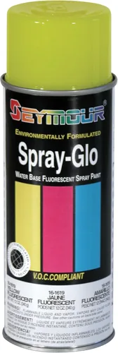Vista 5 de Seymour 16-1621 Spray-Glo - Pinturas a base de agua, azul fluorescente de 12 onzas (paquete de 1)