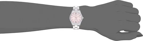 Vista 4 de Casio LTP-V005D-4B Reloj analógico de 3 manos para mujer de acero inoxidable estándar