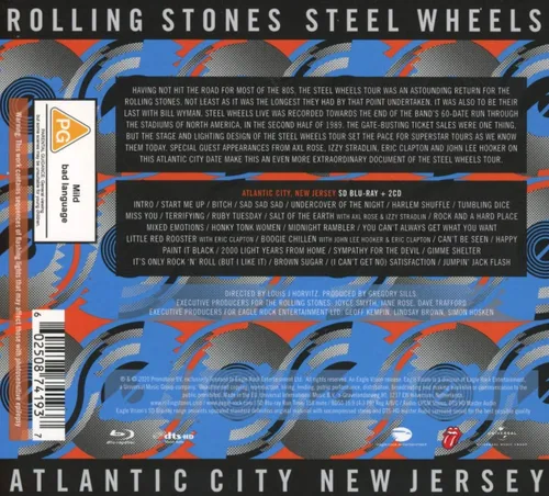 Vista 2 de Steel Wheels Live From Atlantic City, NJ, 1989