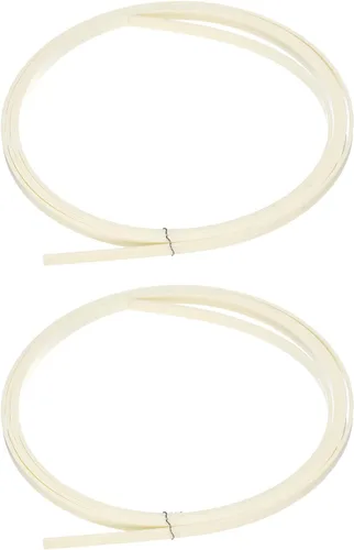 Vista 8 de MECCANIXITY Banda decorativa de plástico para guitarras 1650x1x0.5mm para guitarras acústicas y clásicas, negras, pack de 2 Negro