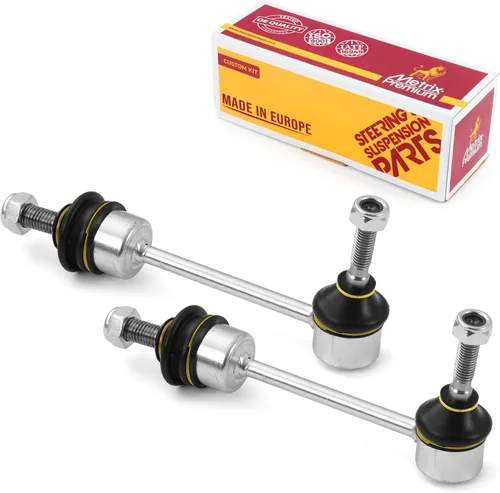 Vista 236 de Metrix Premium Piezas de Chasis - Kit de 2 piezas de Eslabón de Estabilización de Barra Antirrollio Delantera Compatible con 2006-2009 Mitsubishi