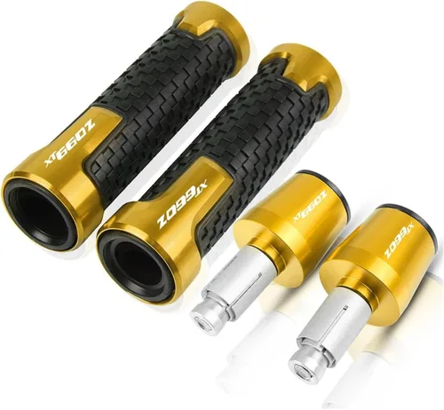 Vista 16 de Motorcycle Handlebar Grips Cap Handle Bar Ends Plug Cover for XT660Z XT 660Z XT660 Z TENERE 2008-2016 2015 2014 2013 2012 (Color : 1)