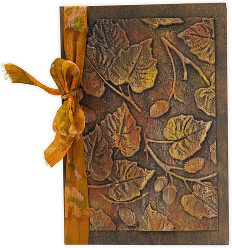 Vista 2 de Sizzx - Carpeta de estampado en relieve 3-D Bellotas por Tim Holtz 665772 Capítulo 3 2022