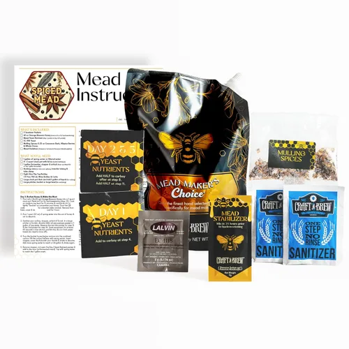 Vista 10 de Craft A Brew - Mead Maker's Choice - Kit de recetas de hidromiel con efecto mariposa - Ingredientes e instrucciones para la fermentación