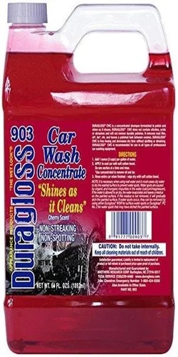 Vista 3 de Líquido de limpieza concentrado Duragloss para el lavado del auto, Rojo