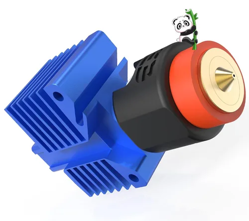Vista 7 de BIQU Panda Revo Hotend para impresora 3D Bambu-Lab X1C, Hotend de alto flujo hasta 40mm3/s, equipado con reemplazo de boquilla rápida E3D