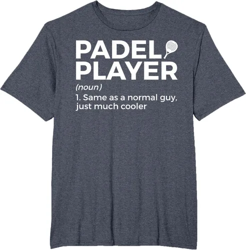 Vista 73 de Camiseta de Padel Player Definition Padel Tenis, Negro