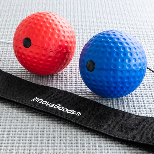 Vista 5 de Set de Pelotas de Entrenamiento y Reflejos Balxing InnovaGoods