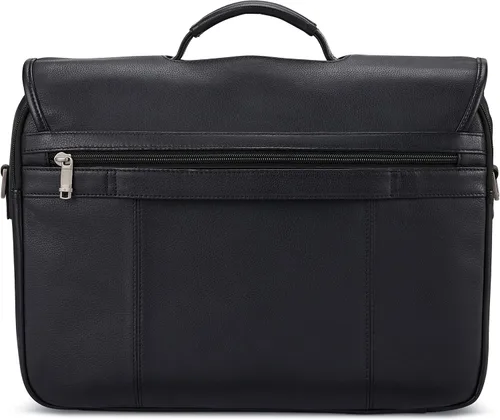 Vista 2 de Samsonite Flapover de cuero clásico Solapa clásica de cuero