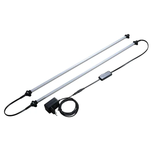 Vista 2 de Master Massage - Sofá de cama de 30 pulgadas con sistema de iluminación ambiental portátil de Eva para embarazo, terapia de masaje, multifuncional