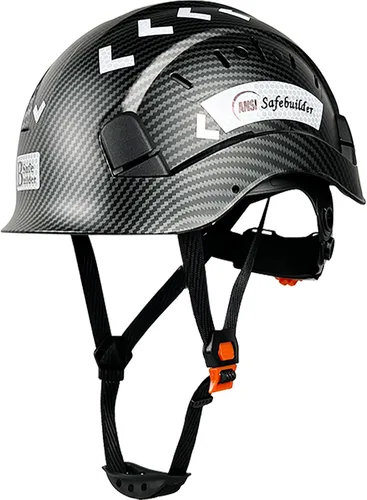 Vista 10 de Casco de Seguridad para Construcción ABS Casco Duro Sistema de Ventilación Ajustable Cascos Duros Protección de Cabeza para Trabajo Industrial