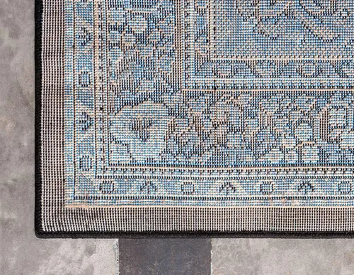 Vista 9 de Unique Loom - Alfombra de área estilo persa tradicional de la colección Reza, de 2 pies 2 pulgadas x 3 pies, colores negro y beige
