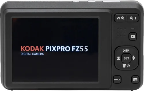 Vista 3 de Kodak PIXPRO FZ55 - Cámara digital negra de 16 MP con zoom óptico 5X, gran angular de 28 mm, video Full HD 1080P, pantalla LCD de 2,7", el conjunto